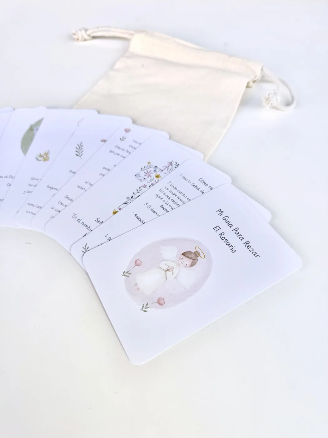 Tarjetas para rezar El Rosario